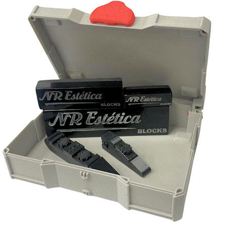 Kit Completo Para Lixamento Tacos + Case NR Estética