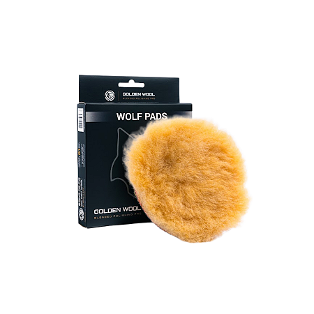 Boina de Lã Mista Sem Interface Golden Wool 3" Wolf Pads