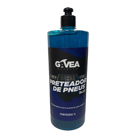 Preteador de Pneus Alto Brilho e Proteção Blue 1L Gávea