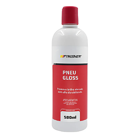 Embelezador de Pneus Resistente Pneu Gloss 580ml Finisher