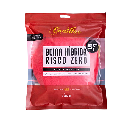 Boina Lã Corte Pesado Risco Zero 5,5 S/ Interface Cadillac