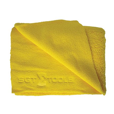 Toalha em Microfibra Sem Costura Amarela 40x60 Sigma