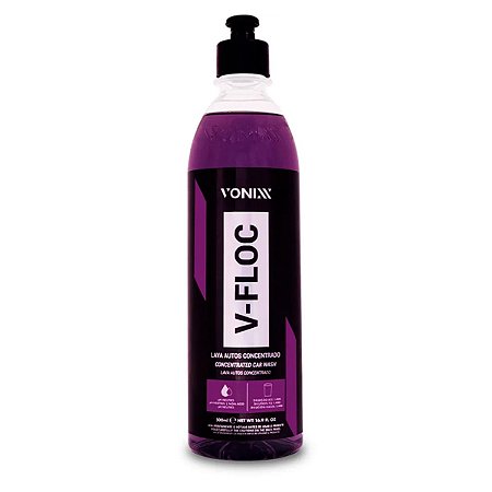 Shampoo Automotivo Lava Auto V-floc Concentrado 500ml Vonixx