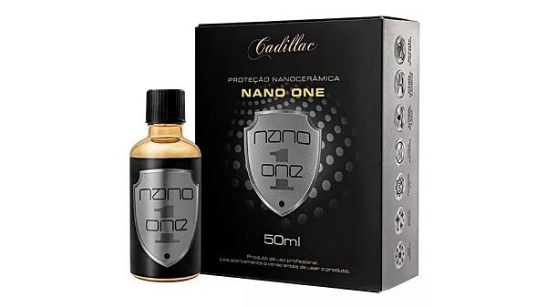 Proteção Nanocerâmica Nano 1 One 50ml Cadillac
