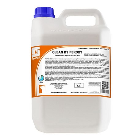 Clean By Peroxy Limpador Concentrado de Uso Geral 5L Spartan