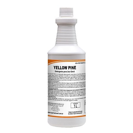 Yellow Pine Detergente Desengraxante Neutro 1lt Spartan
