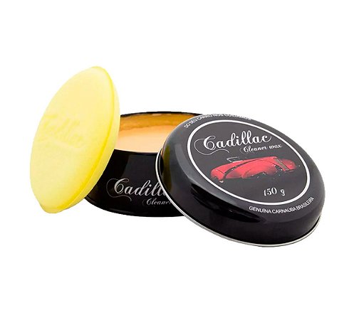 Cera em Pasta Cleaner Wax 150g com Aplicador Cadillac
