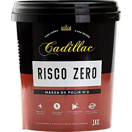 Massa De Polir N2 Risco Zero 1kg Cadillac