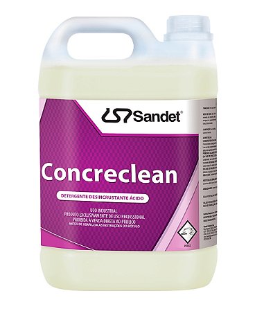Concreclean 5L Removedor de Cimento e Concreto Sandet