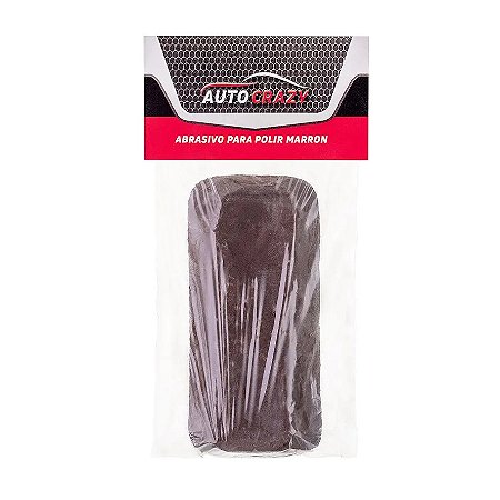 Abrasivo Para Polir e Lustrar Metais Marron Corte Auto Crazy