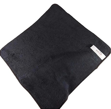 Pano Microfibra Black High Plush 380GSM 40X40CM Auto Crazy