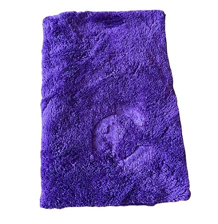 Pano Microfibra Super Soft Roxo 450gsm 40x60cm Auto Crazy