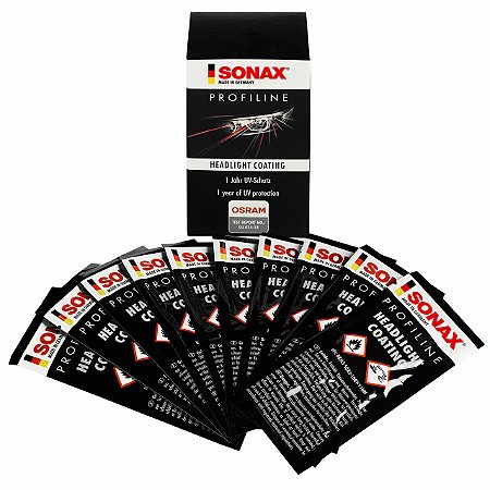 Sonax Profiline Coating Faróis Headlight Coating -10 Saches