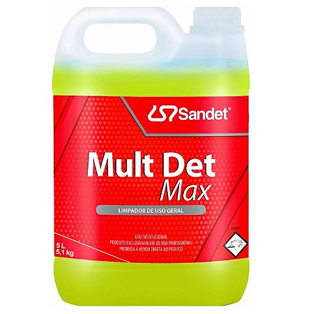 Mult Det Max Limpador Multiuso APC Interiores 5litros Sandet