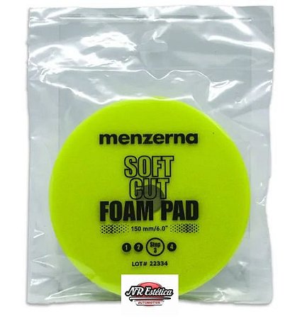 MENZERNA BOINA DE ESPUMA VERDE 150MM - LUSTRO COM FURO