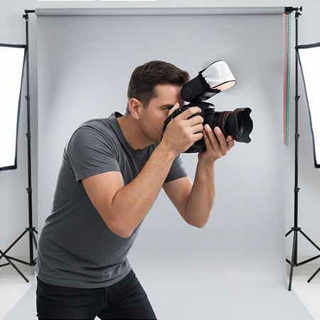 Difusor Suavizador de Luz Universal para Flash Speedlite