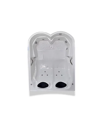 Banheira Dupla Master Coração: Design Exclusivo e Romance – Serra SC