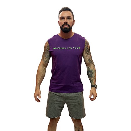 Regata Machão PFY neon roxa