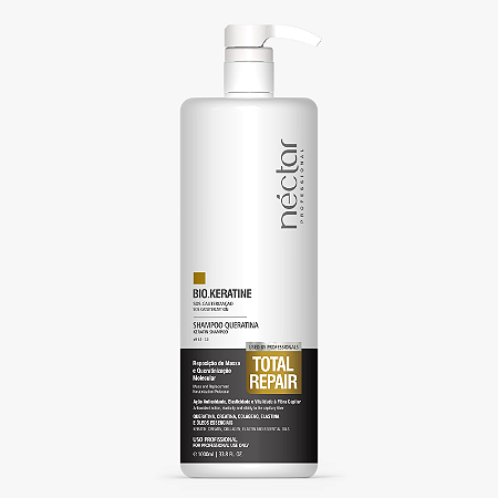 Shampoo Total Repair Queratina e Antioxidante 1000ml
