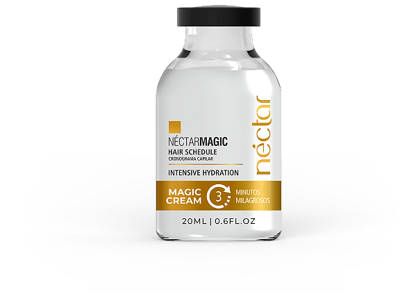 Ampola Mágica Dourada Hidratação Instantânea 20ml