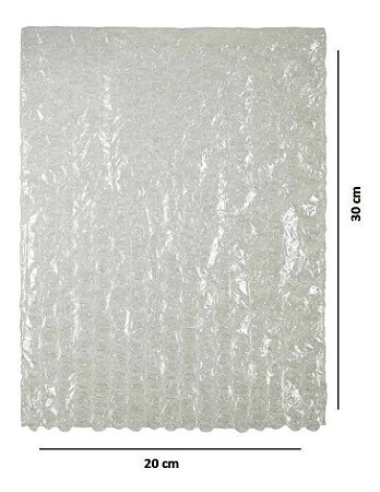 Saco Plástico Bolha Transparente 20x30
