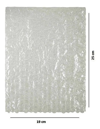 Saco Plástico Bolha Transparente 19x25
