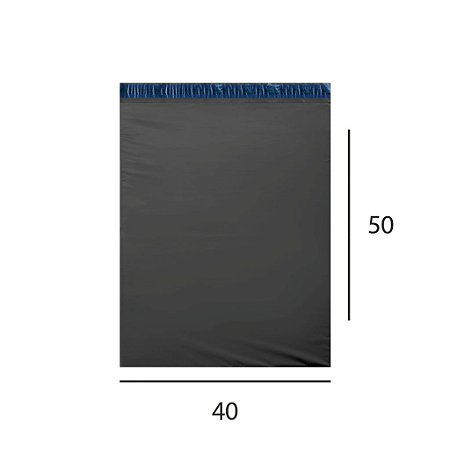 Envelope de Segurança Cinza Reciclado 40x50