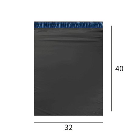 Envelope de Segurança Cinza Reciclado 32x40