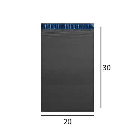 Envelope de Segurança Cinza Reciclado 20x30