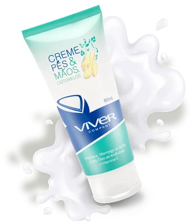 Creme Pés, Mãos e Cotovelos - toque aveludado