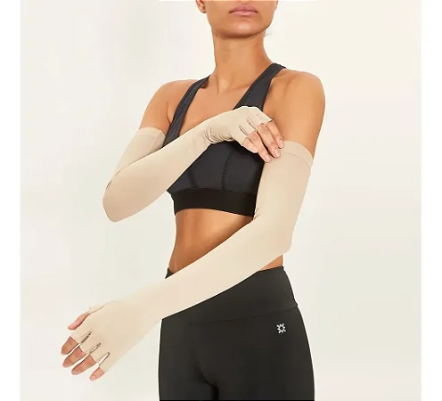 LUVAS PROTEÇÃO SOLAR MANGA LONGA  - MANCHAS (M)