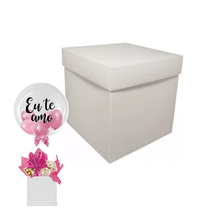 Caixa Cubo Quadrada Comemorações Presente Gg 15x15x15 ASSK -10 Uni