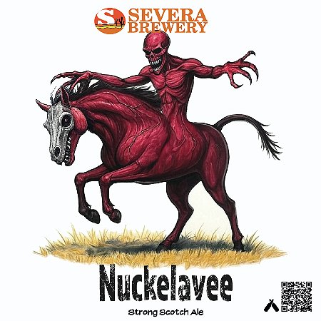Nuckelavee - Cerveja estilo Strong Scotch Ale 473ml com 8,5%ABV.