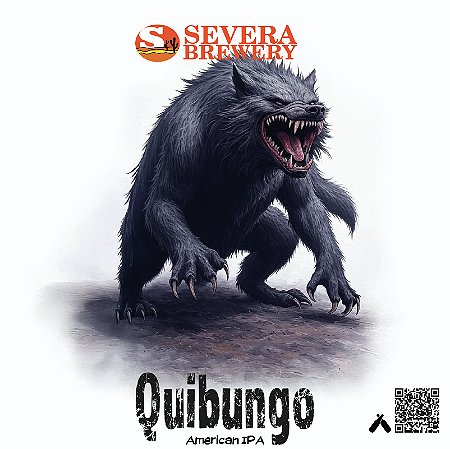 Quibungo - Cerveja estilo IPA 473ml com 6,6%ABV