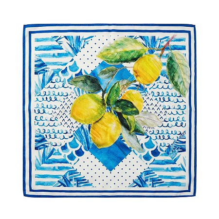 AMEI DE PAIXÃO - Lenço Azul Royal