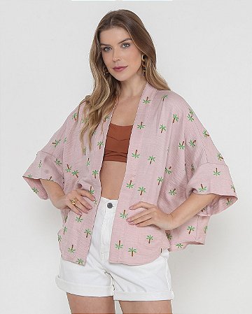 AMEI DE PAIXÃO - Kimono Coqueiro