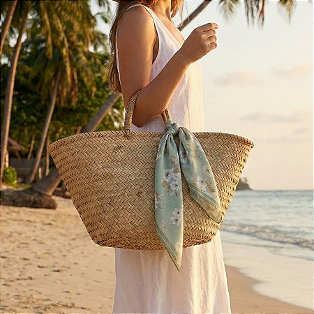 AMEI DE PAIXÃO - Lenço Magnólia Verde