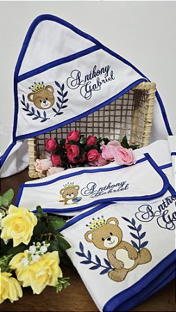 Urso Rei Coleção Kit Fraldas