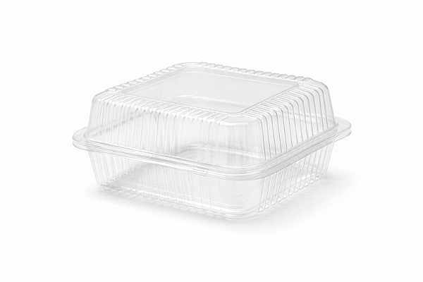 Embalagem PET Transparente C/Tampa Para Bolo E Doces FPN20