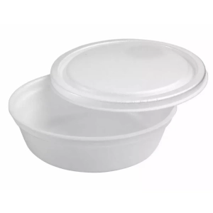 Marmitex De Isopor Redonda c/Tampa 500 ml