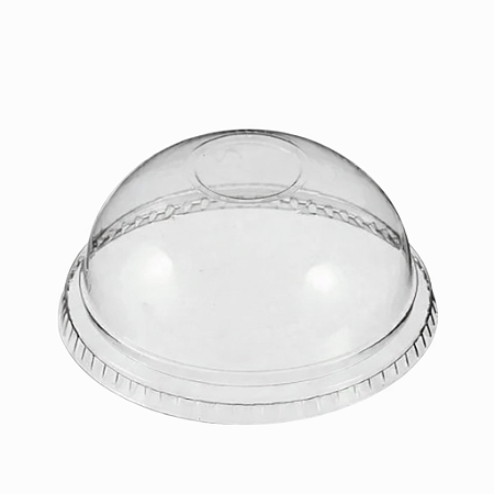 Tampa Transparente P/Copo de 250 ml para Sobremesas