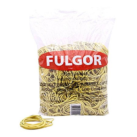 Elástico Fulgor Amarelo Neutro Nº 8