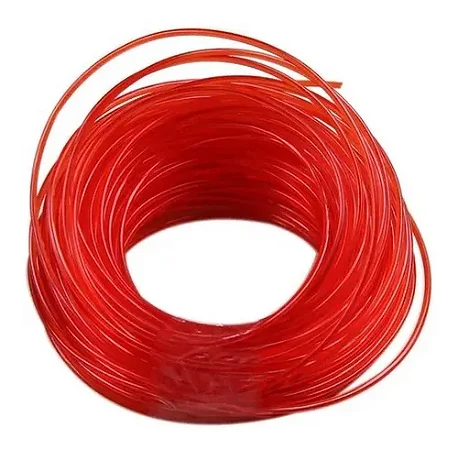 Fio Nylon Cortar Grama 1,8mm Vermelho