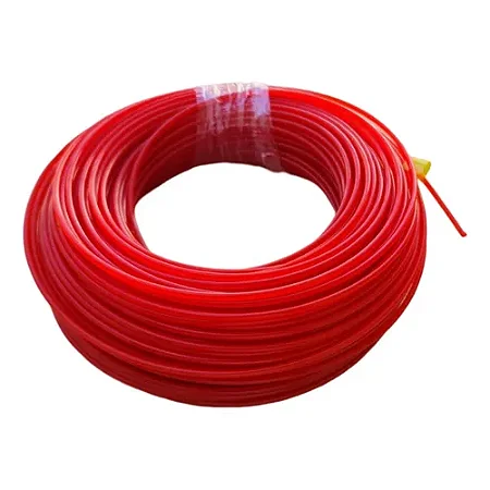 Fio De Nylon Para Roçadeira 3mm Redondo Vermelho