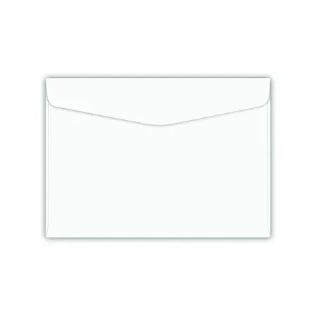 Envelope Comercial Branco 114×162 mm 63g