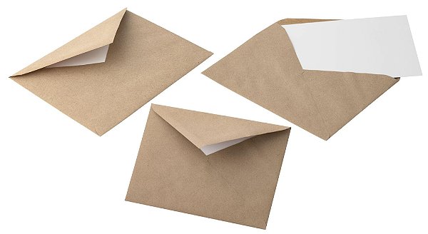 Envelope Kraft 17 × 25 cm