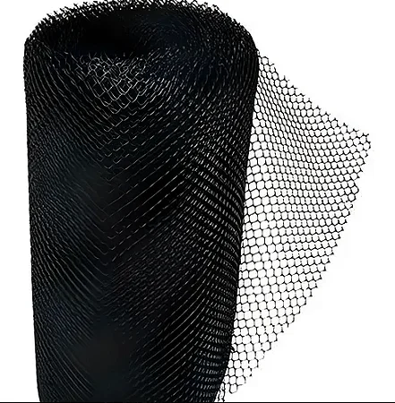 Tela Plástica N°04 1,00 m Preta Goldoni