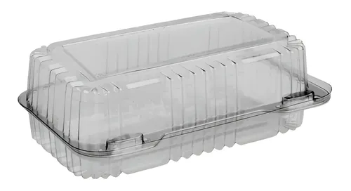 Embalagem Plástica Para Doces C/Tampa Articulada FPN18 S18