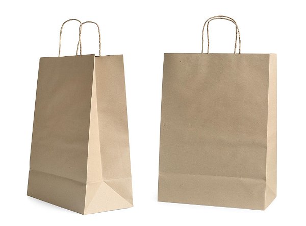 Sacola De Papel Kraft N°4 M