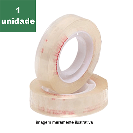 Fita Adesiva Transparente 12 mm × 30 m